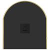 Wall Mirror Gold 27.6"x11.8" Oval