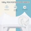 26'x19' Party Tent, White Wedding Tent, Decagonal Heavy Duty Canopy , Outdoor Gazebo Pavilion Tent for Party, Wedding, Event