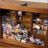 Creative Miniature Bookshelf Ornament Stress Relief Knick-knacks Shake Away Your Anxiety Christmas Birthday Gift Home Decoration